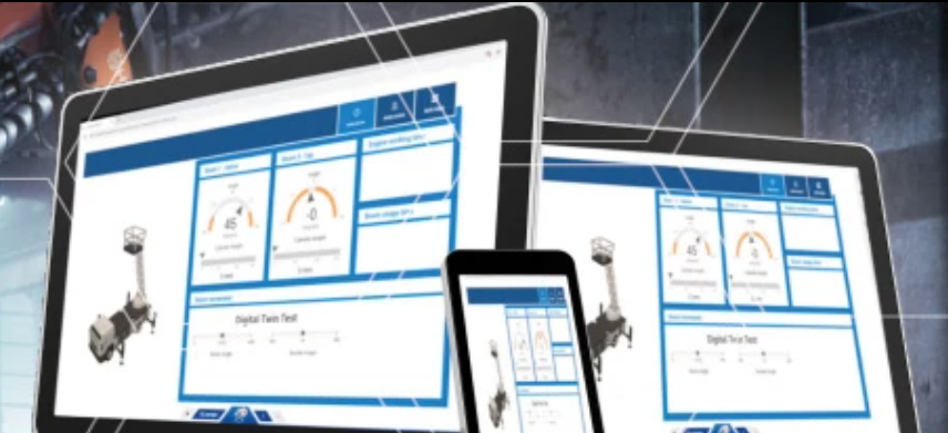 desktop and mobile screenshots of user platforms for cybersecurity of IoT fleet management systems